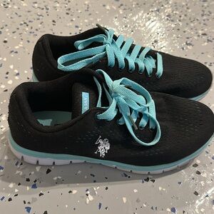Black and Blue Women's Sneakers